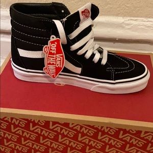 Vans High-top Blank and White